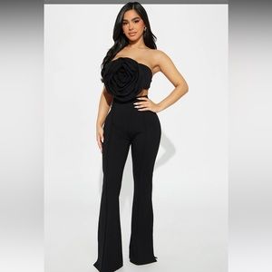 Black Pant Set M